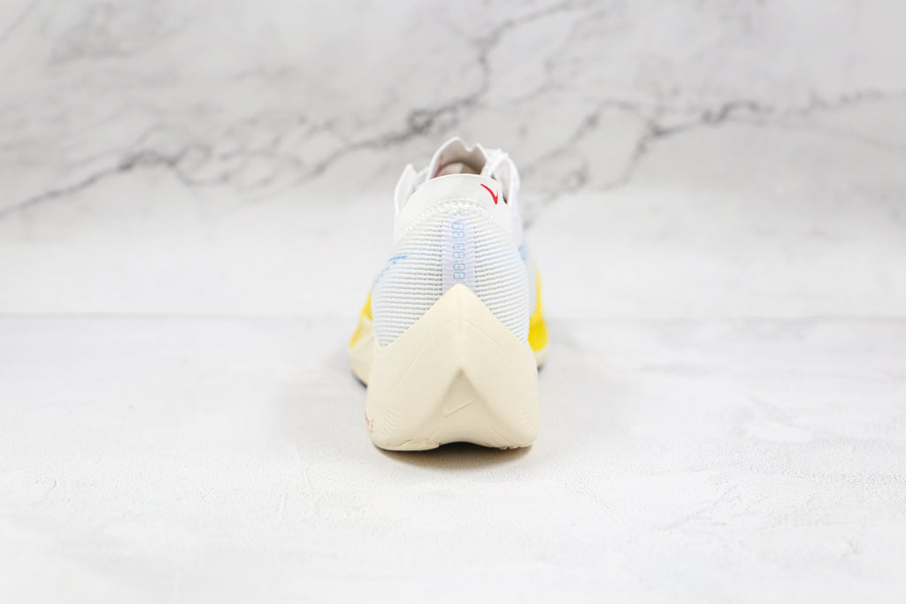 Nike ZoomX Vaporfly Next% 2 White Yellow Strike